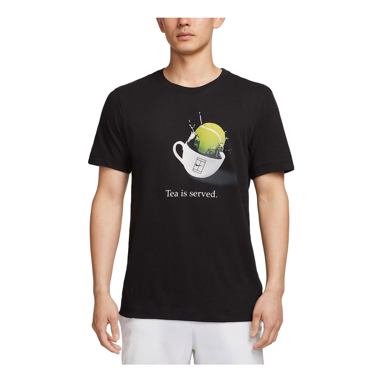 NIKE Court Dri-FIT Slam Tennis T-Shirt 'Black' FD0031-010