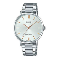 CASIO Quartz Waterproof Silver Analog LTP-VT01D-7B