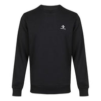 Men's Converse Round Neck Pullover Casual Black 10019924-A01