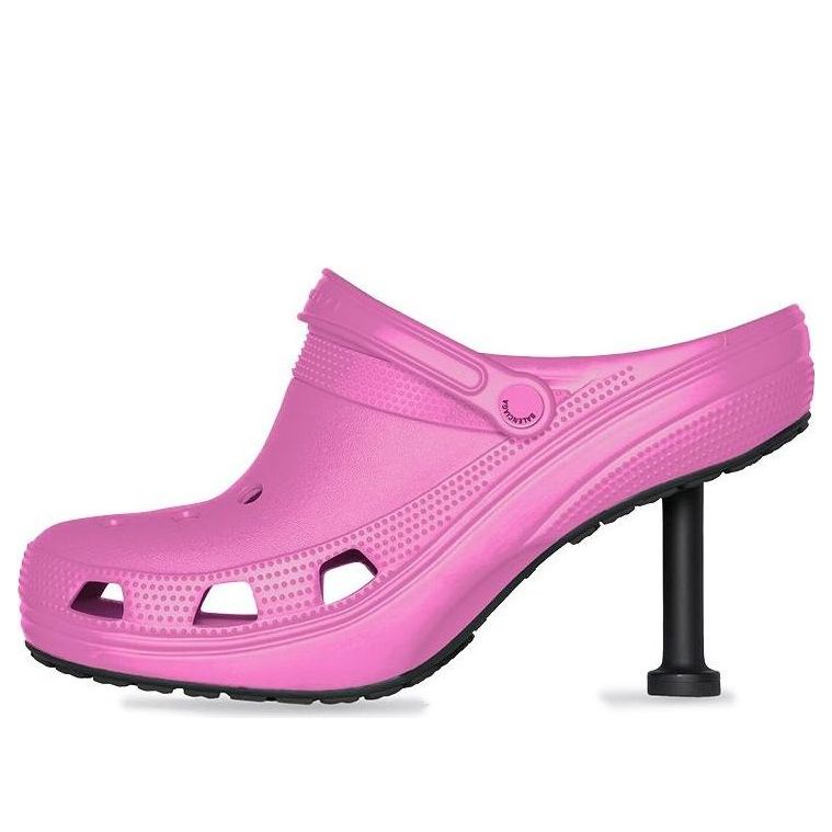 (WMNS) Balenciaga Madame 80MM x Crocs 'Pink' 677390W1S8E5300