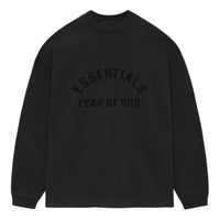 Fear of God Essentials Heavy Long-Sleeve T-shirt 'Black' 125SU242010F