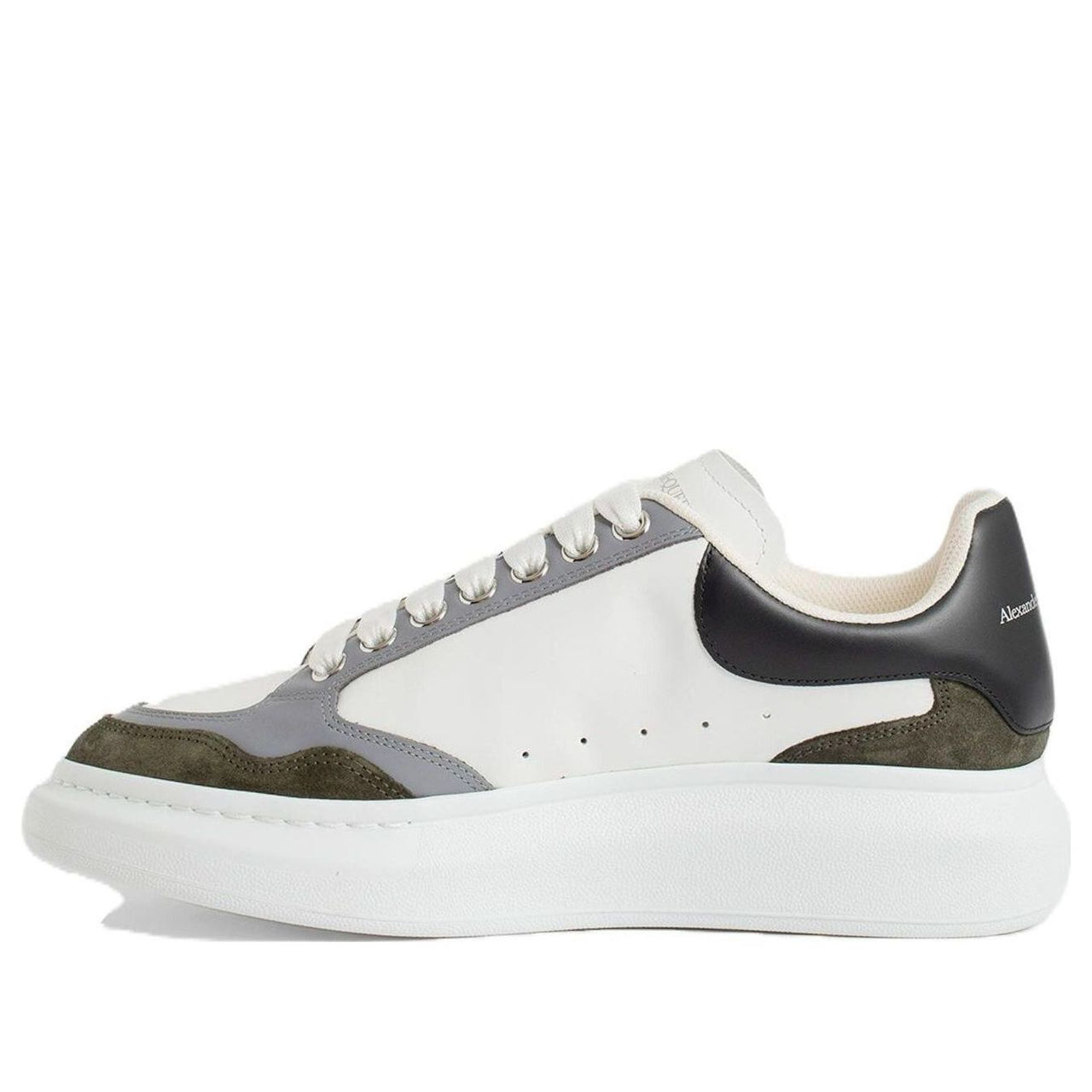 Alexander McQueen Oversized Sneaker 'White Khaki Grey' 757710WIA5V3155