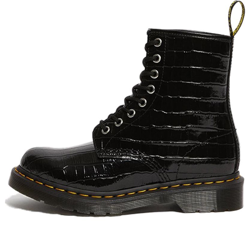 (WMNS) Dr. Martens 1460 Patent Leather Crocodile Print 26262001