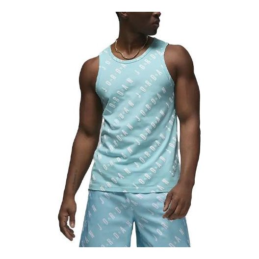 Air Jordan Essentials Men's Tank Top 'Bleached Aqua' DX9607-464