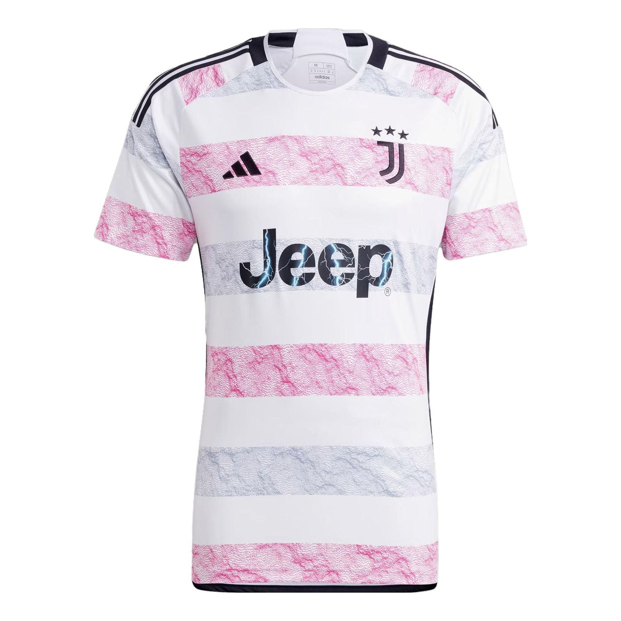 adidas Juventus 23/24 Away Jersey 'White Pink' HR8255
