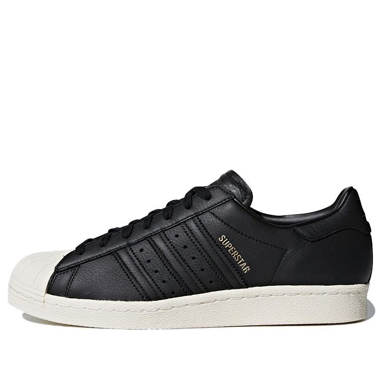 adidas originals Superstar 80s 'Black Red' CQ2656