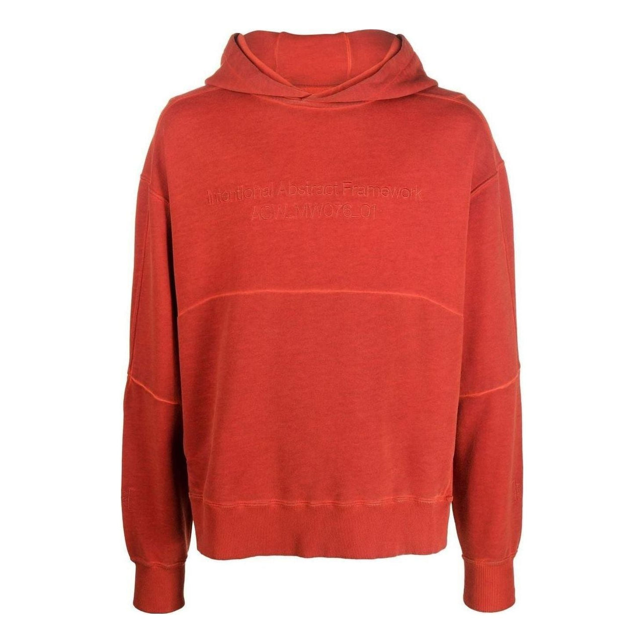 A-COLD-WALL* Logo-embroidered Cotton Hoodie 'Wine Red' ACWMW076-WINE