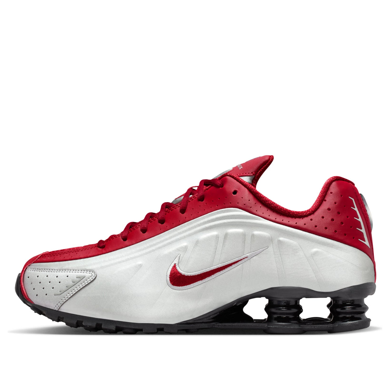 Nike Shox R4 'Metallic Silver Crimson' HQ1988-009