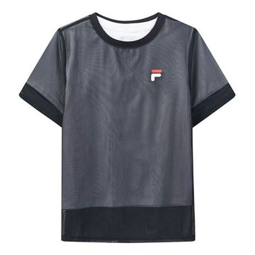 (WMNS) FILA Sports Short Sleeve Blue F11W028110F-NV