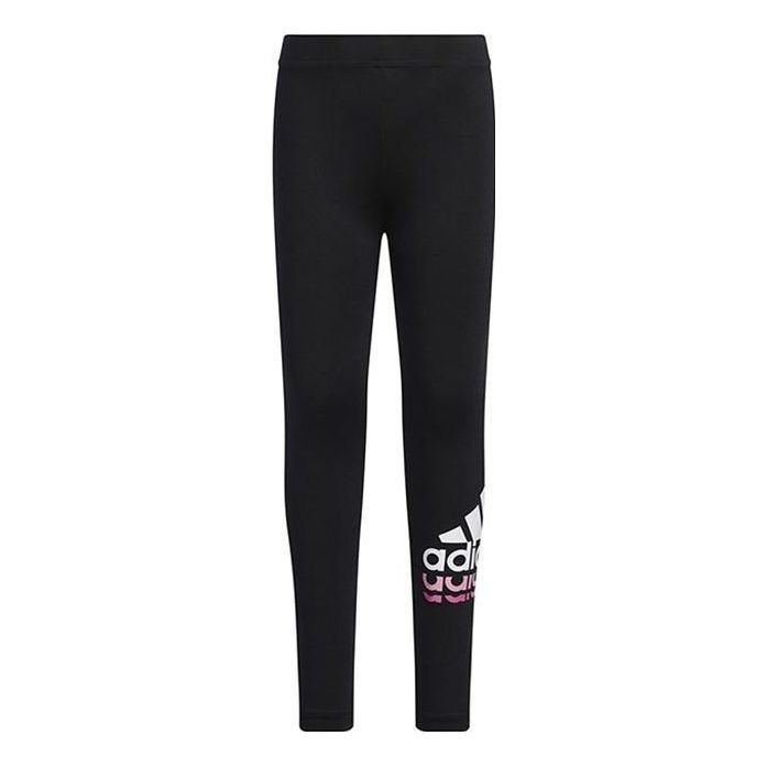 (PS) adidas Badge of Sport Logo Tights Asia Sizing 'Black' HZ7089
