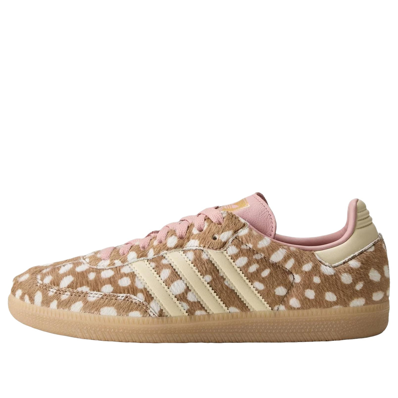 (WMNS) adidas Samba 'Crystal White Core White Silver Metallic' KJ7447