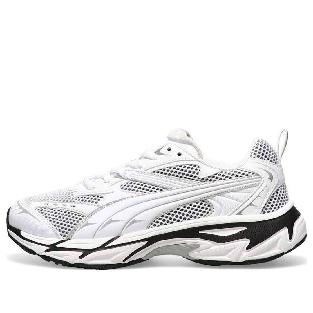 (WMNS) PUMA x Atmos Pink Morphic 'White Black Silver' 396413-01