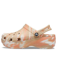 (WMNS) Crocs Classic Platformmarbled Clog 207176-2ZM