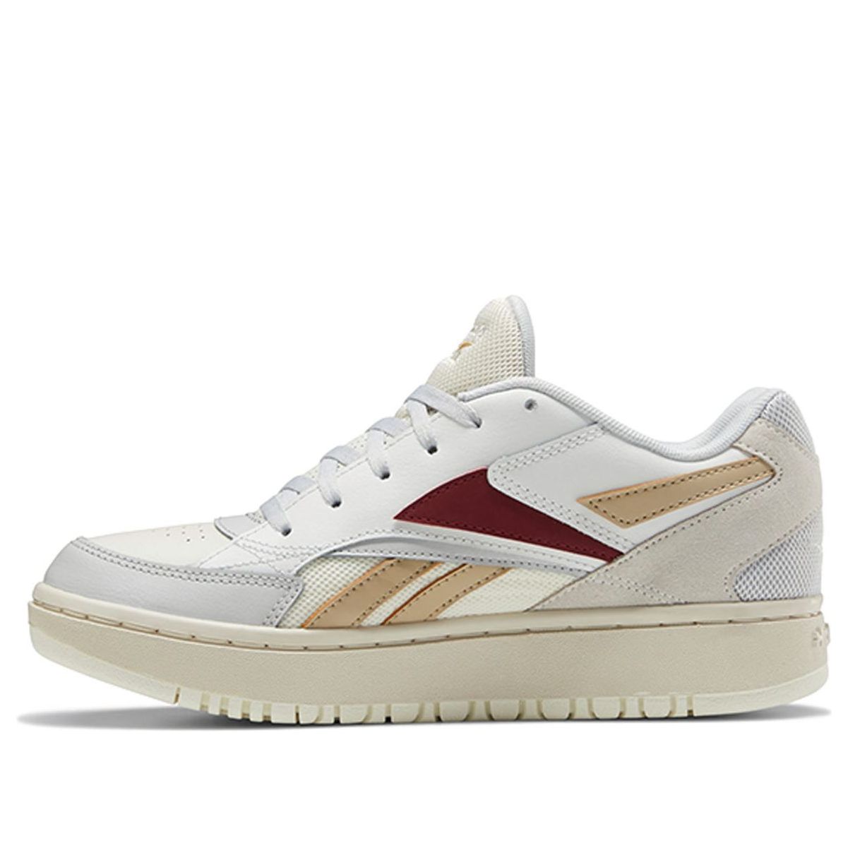 (WMNS) Reebok Court Double Mix Grey/Brown FV8200