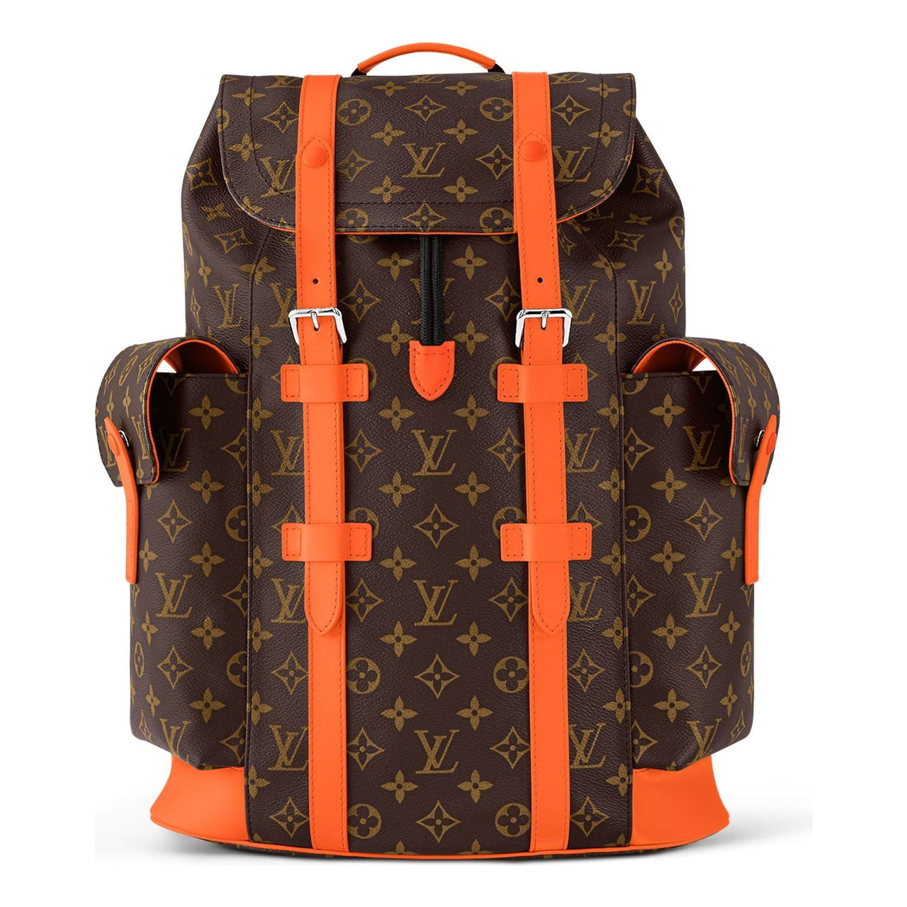 LOUIS VUITTON Christopher MM Monogram Macassar Canvas 'Brown Orange' M46814