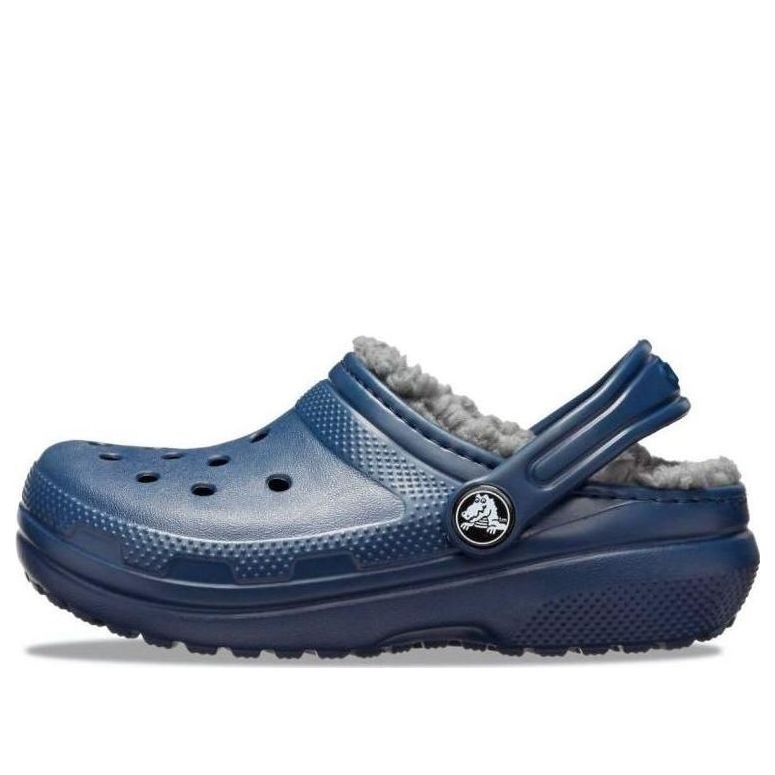 (GS) Crocs Classic Lined Glitter Clog 'Blue' 207010-459