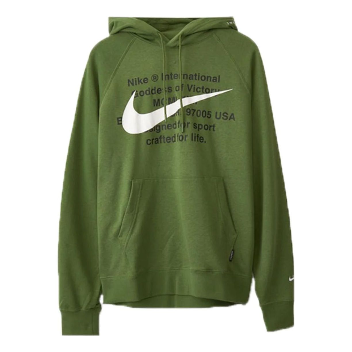 Nike Swoosh French Terry Hoodie 'Green' CJ4863-326