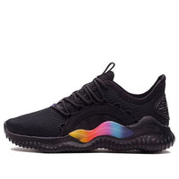 (WMNS) ANTA Run Collection 'Black Colorful' 12935567-5