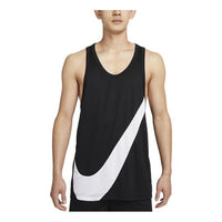 Men's Nike Big Swoosh Training Quick Dry Breathable Basketball Jersey/Vest Black DH7133-013