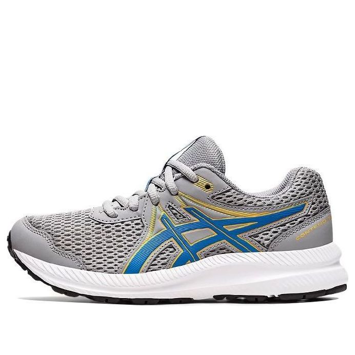 (GS) ASICS Contend 7 'Sheet Rock Electric Blue' 1014A192-023