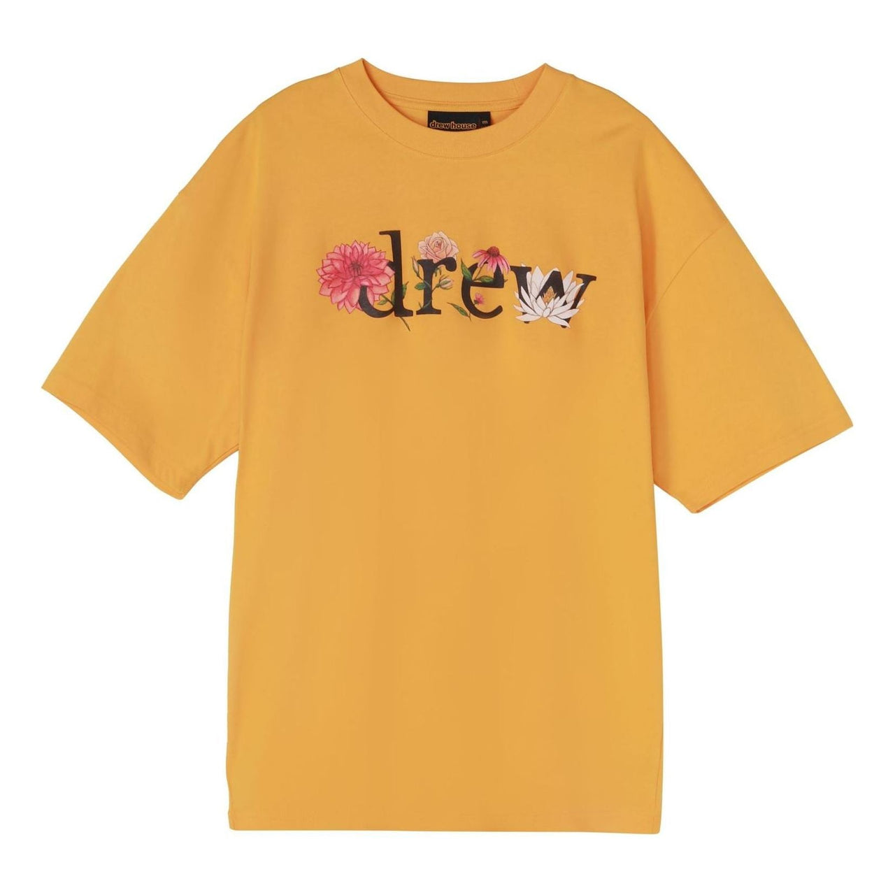 تي شيرت Drew House Ssense الحصري المزهر "Golden Yellow" DR-SS22-179