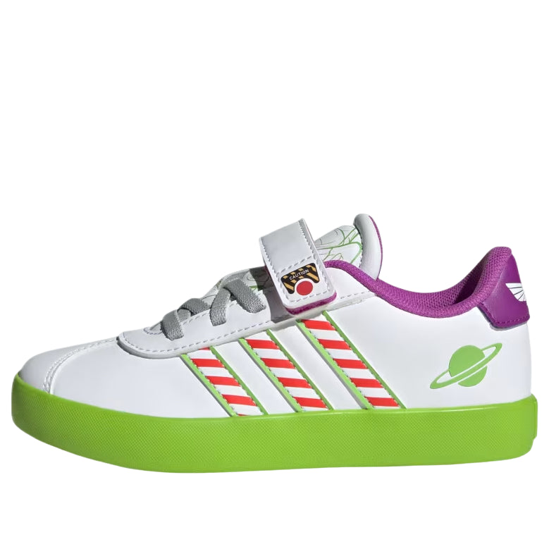 (PS) adidas x Pixar Toy Story VL Court 3.0 'Cloud White Semi Solar Green' JQ4385