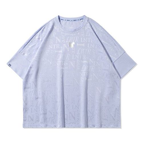 Li-Ning x Disney Crossover Loose Short Sleeve Purple ATSQ108-1