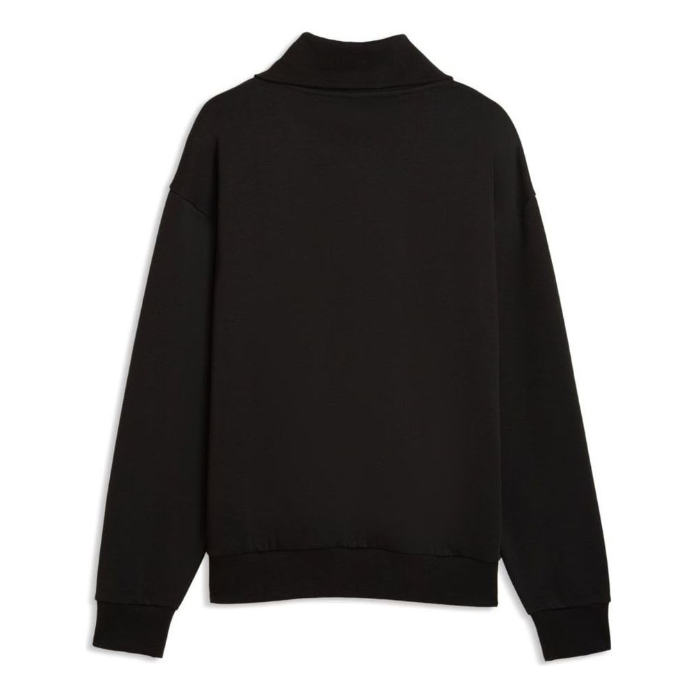 PUMA x Scuderia Ferrari Half-Zip Fleece Crew Sweatshirt 'PUMA Black' 637002-01