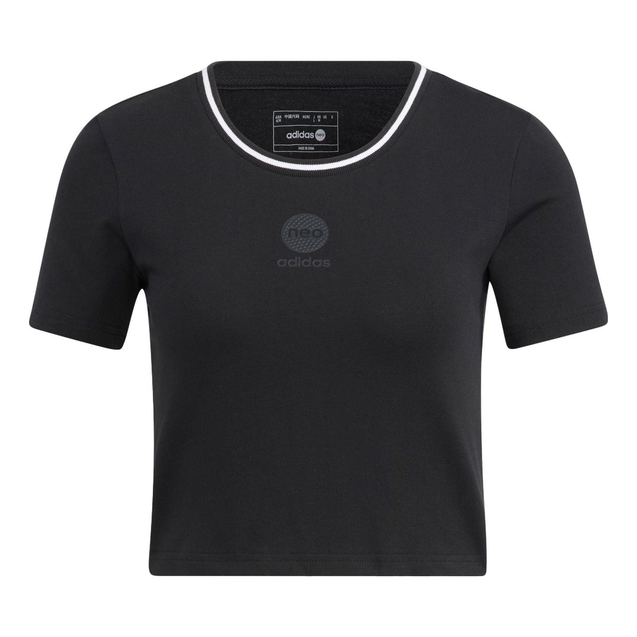 (WMNS) adidas Neo Basketball T-Shirts 'Black' HM1987