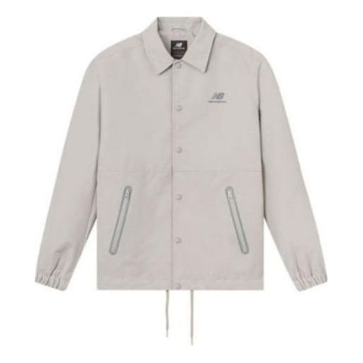 New Balance Classic Coach Jacket Asia Sizing 'Cream White' NC5AC39503-LBE