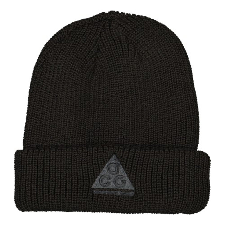 Nike ACG Triangle logo Woolen Beanie 'Black Anthracite' AV4775-011