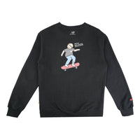 New Balance x DOE Printing Graphic Pullover 'Black' NCA47111-BK