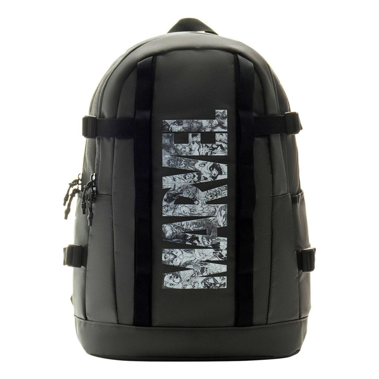 Li-Ning x MARVEL Graphic Backpack Large 'Olive Green' ABSS385-2