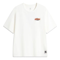 Li-Ning BadFive Hoops Graphic T-shirt 'White' AHSU149-1