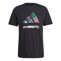 adidas Mantra Game Graphic T-shirt Asia Sizing 'Black' IS9326
