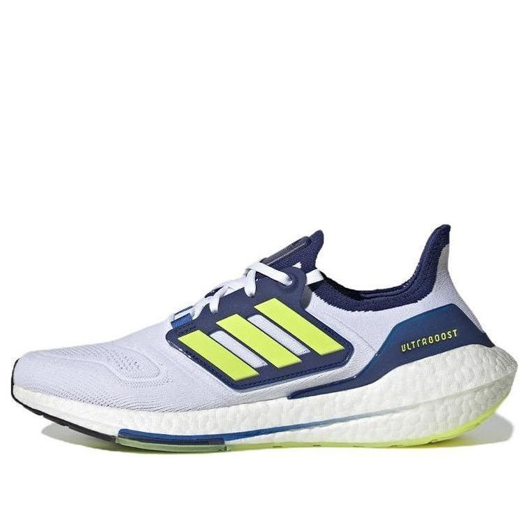 adidas Ultraboost 22 'White Solar Yellow Blue' GX5466