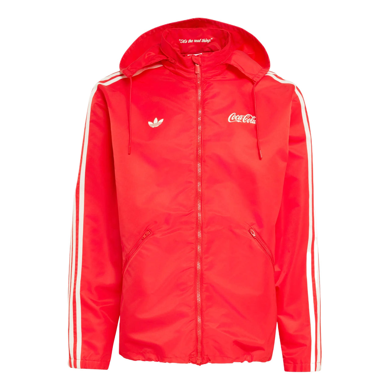 adidas x Coca Cola Nylon Parka Asia Sizing 'Vivid Red' KY2105