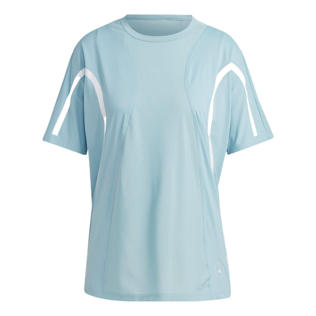 (WMNS) adidas by Stella McCartney TruePace Running Loose T-Shirt Asia Sizing 'Blue White' IC6015