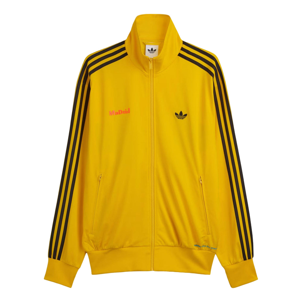adidas x Bad Bunny DTmF Tour Merch Madrid Firebird Track Jacket 'Yellow' LG9057