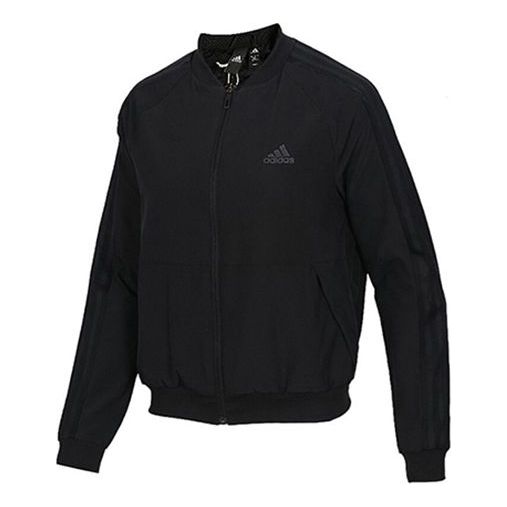 (WMNS) adidas Bomber Sports Jacket Black DW5716