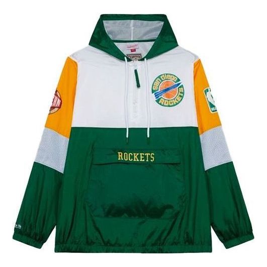 Mitchell & Ness x NBA Hardwood Classics Surprise Win Quarter-Zip Jacket 'Houston Rockets' OJPO5379-SDRYYPPPROYA