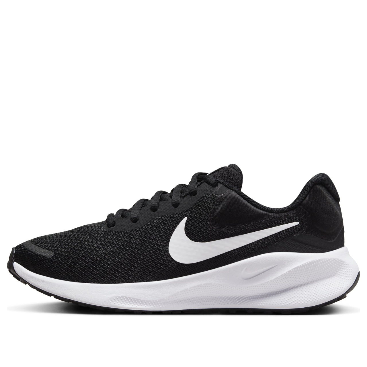 (WMNS) Nike Revolution 7 Road Running Shoes 'Black White' FB2208-003
