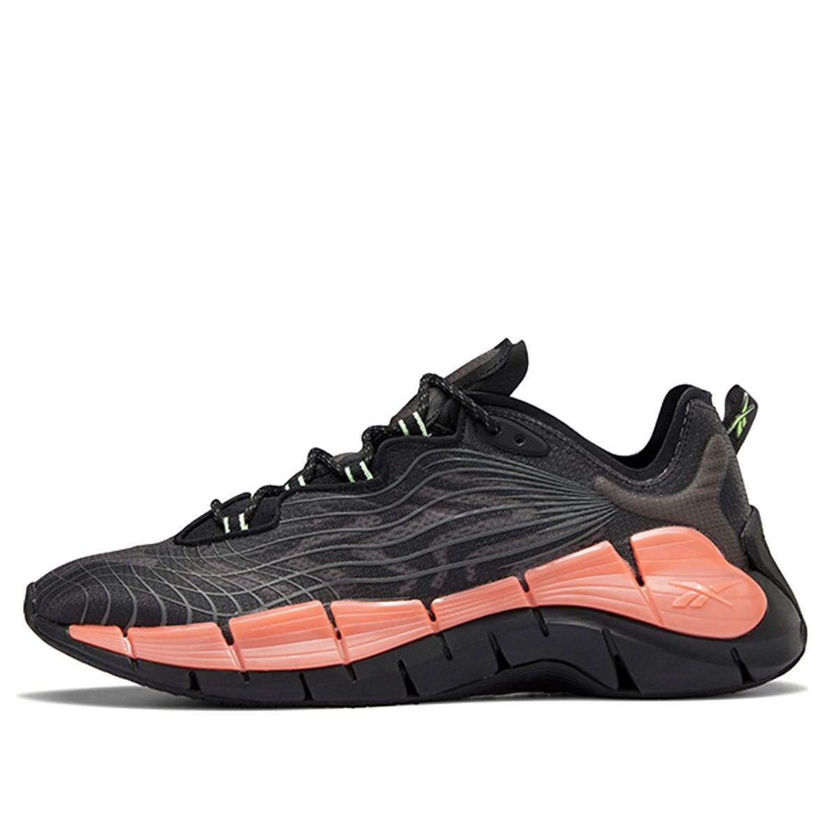 Reebok Zig Kinetica 2 'Black Orange Flare' FX9349