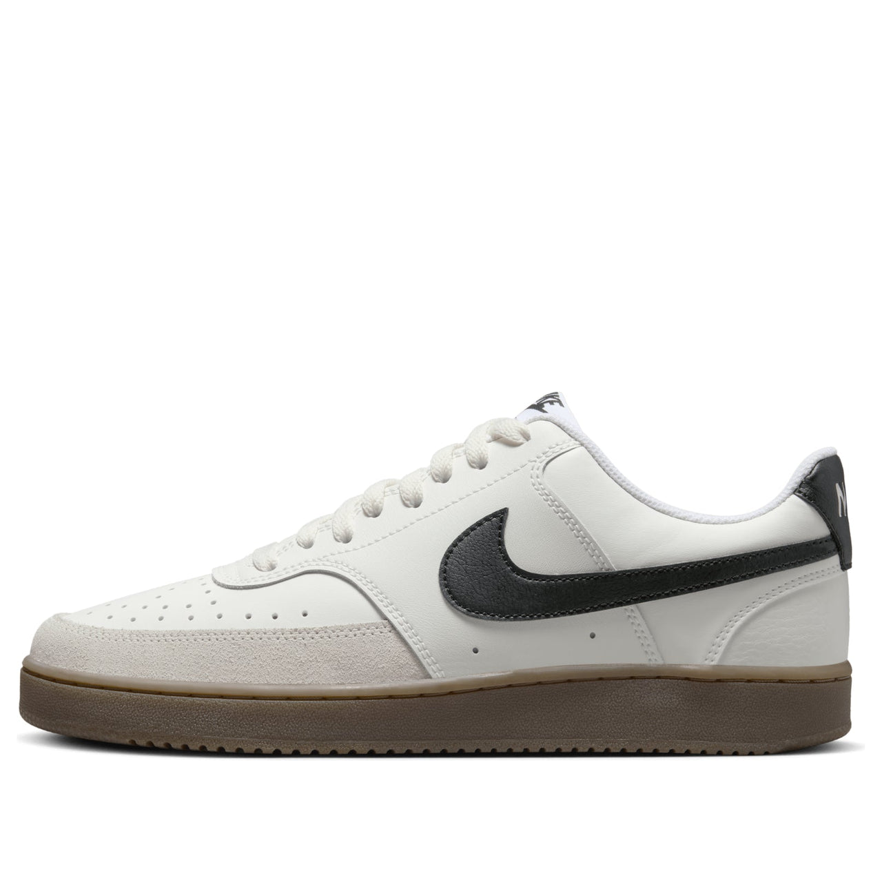 Nike Court Vision Low Shoes 'Sail Light Brown White Black' FQ8075-133
