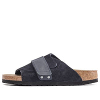 Birkenstock Kyoto Nubuck Suede Sandals 'Midnight Navy' 1020751