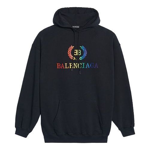 Balenciaga BB Rainbow Unisex Black 570811TEV501000
