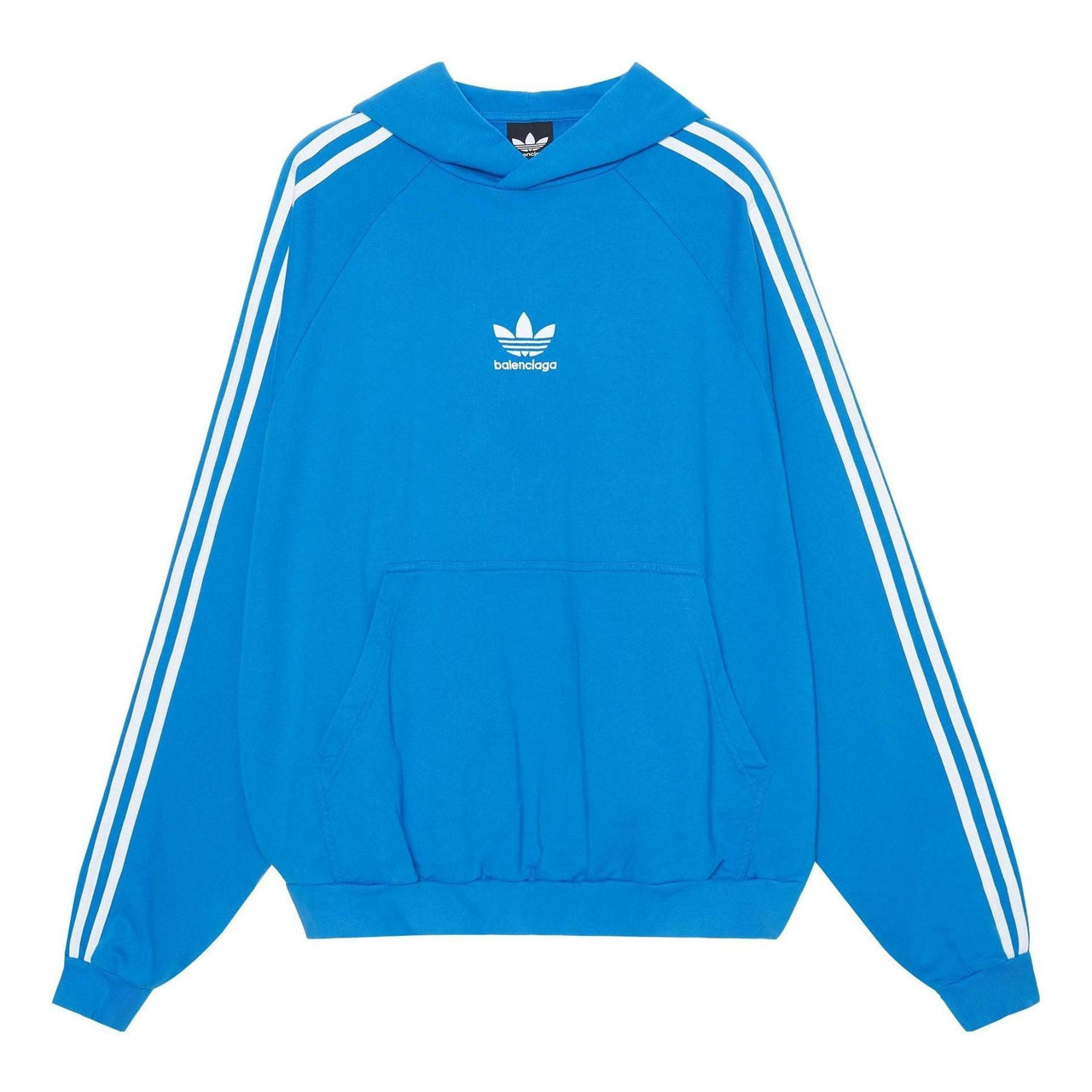 Balenciaga x adidas Hoodie Oversized 'Blue' 729322TNVN24026