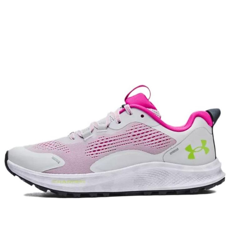 (WMNS) Under Armour Charged Bandit Trail 2 Running Shoes 'Grey Rebel Pink' 3024191-101