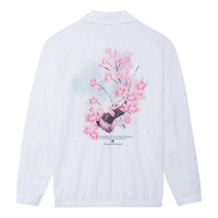 Li-Ning Sakura Graphic Loose Fit Jacket 'White' AFDS943-3
