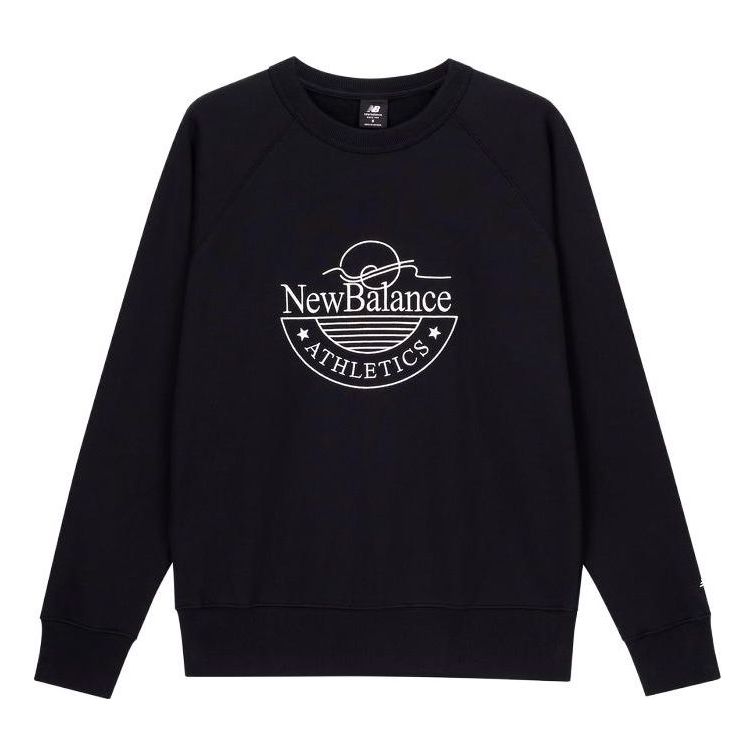 New Balance Athletics Graphic Sweat Crew 'Black' MT33506-BK